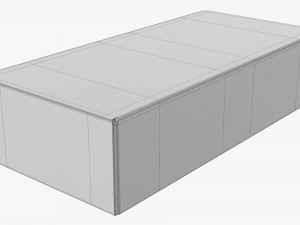 Shipping Bottle Box Closed Modelo 3D