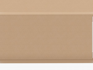 Shipping Bottle Box Opened Model 3D