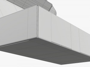 Shipping Bottle Box Opened Model 3D