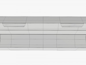 Shipping Bottle Box Tall Opened Modelo 3D
