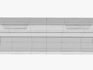 Shipping Bottle Box Tall Opened 3D Model