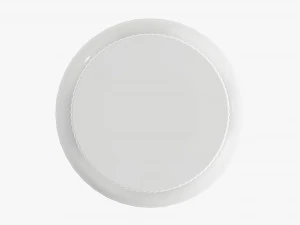 Small Plastic Bottle With Cap 3D Model