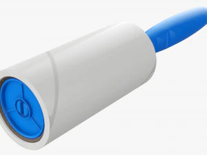 Sticky Paper Lint Roller 3D Model
