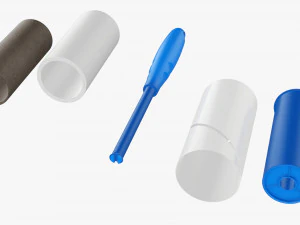 Sticky Paper Lint Roller 3D Model