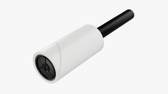Sticky Paper Lint Roller 2 Model 3D .c4d .max .obj .3ds .fbx .stl .blend 