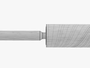 Sticky Paper Lint Roller 2 Model 3D