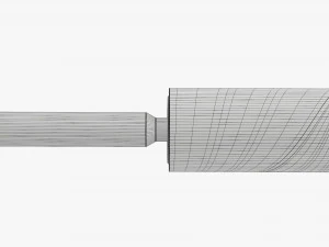 Sticky Paper Lint Roller 2 3D Model