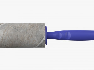 Sticky Paper Lint Roller Dirty Modelo 3D