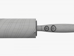 Sticky Paper Lint Roller Dirty Modelo 3D