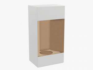 Wine Box With Window Modelo 3D