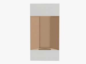 Wine Box With Window Modelo 3D