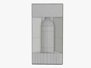 Wine Box With Window Modelo 3D