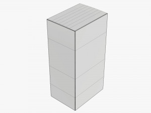 Wine Box With Window Modelo 3D