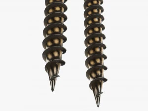 Tornillos para madera 03 Modelo 3D