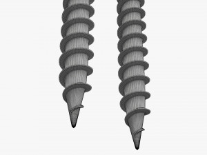 Wood Screws 03 Modelo 3D