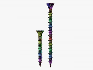 Tornillos para madera 03 Modelo 3D