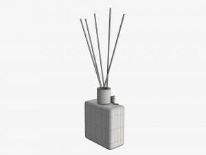 Air refresher bottle with sticks 01 3D-Modell