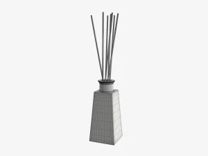 Frasco refrescante de ar com palitos 05 Modelo 3D