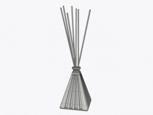 Air refresher bottle with sticks 07 Modelo 3D