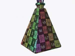 Air refresher bottle with sticks 07 Modelo 3D