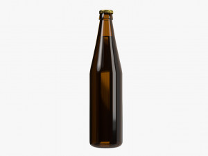 Beer bottle 01 Modelo 3D
