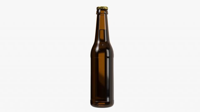 Beer bottle 03 Modelo 3D .c4d .max .obj .3ds .fbx .stl .blend 