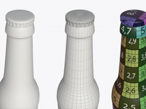 Beer bottle 03 Modelo 3D