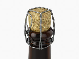 Beer bottle blank 3D Model