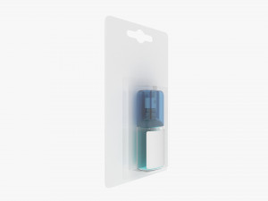 Breath freshening spray with package Model 3D