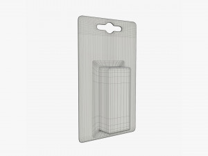 Breath freshening spray with package Model 3D
