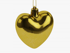 Christmas heart Modelo 3D