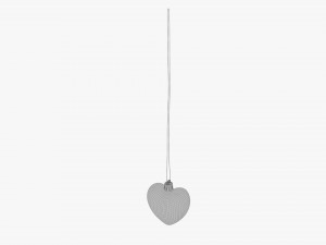 Christmas heart Modelo 3D