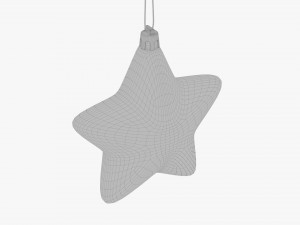 Christmas star Modelo 3D