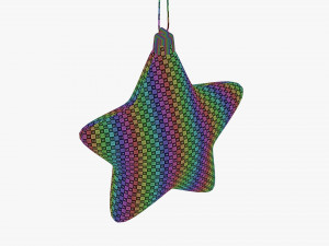 Christmas star Modelo 3D