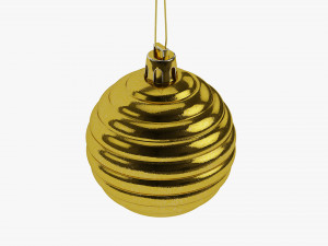 Christmas wave sphere Modelo 3D
