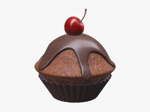 Cupcake muffin Modelo 3D