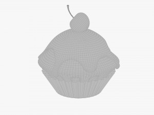 Cupcake muffin Modelo 3D