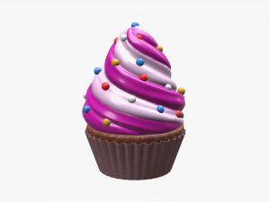 Onda de cupcake Modelo 3D