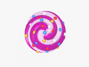 Cupcake wave 3D Model