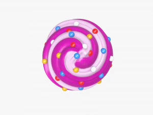 Onda de cupcake Modelo 3D