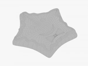 Gingerbread cookie 002 3D Model