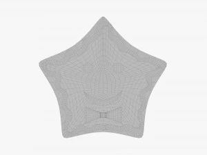 Gingerbread cookie 002 3D Model