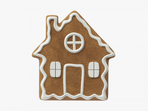 Gingerbread cookie 004 3Dモデル