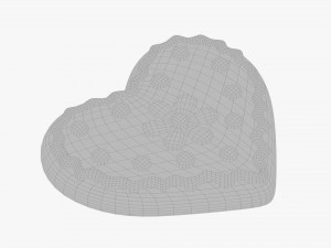 Gingerbread cookie 005 Modelo 3D