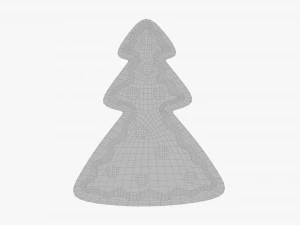 Gingerbread cookie 006 3D Model