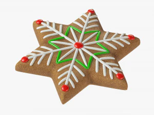 Peperkoekkoekje 008 3D Model