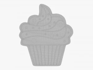 Gingerbread cookie 010 3D Model