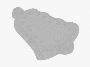 Gingerbread cookie 011 Modelo 3D
