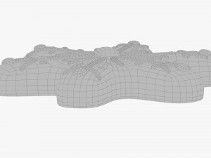 Gingerbread cookie 012 3D Model