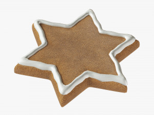 Gingerbread cookie 013 3D मॉडल